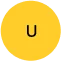 Round Image with inital "U"